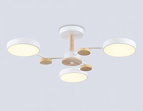 Люстра на штанге Ambrella Light FL белый арт. FL4855