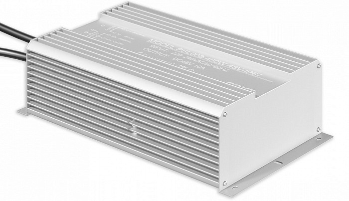 Блок питания Maytoni Power Supply Magnetic серый арт. PSL008-480W-48V-IP67