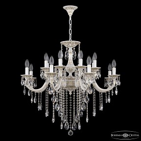 Подвесная люстра Bohemia Ivele Crystal AL7811 белый арт. AL78118/16/285 B WMG