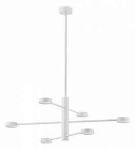 Люстра на штанге Freya Tactic белый арт. FR5363CL-06W