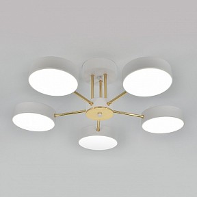 Люстра на штанге Escada Rune белый арт. 10262/5LED