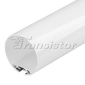 Профиль Arlight SL-ROUND-D60-2500 ANOD+OPAL белый арт. 020474