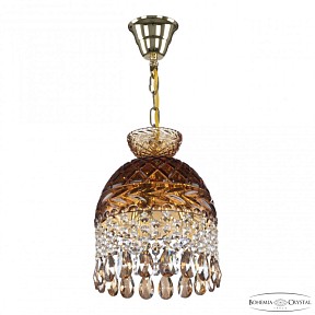 Подвесная люстра Bohemia Ivele Crystal 5478 золото арт. 5478/22 G Amber/M-1F K721
