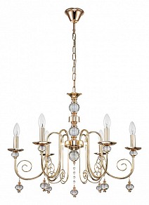 Подвесной светильник Escada Shine желтый арт. 678/6PL Gold