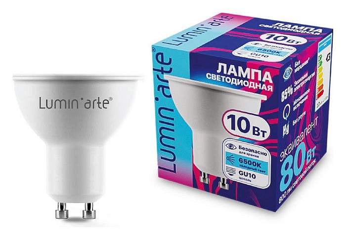 Лампа светодиодная Luminarte   арт. LSTD-PAR16-10W6KGU10