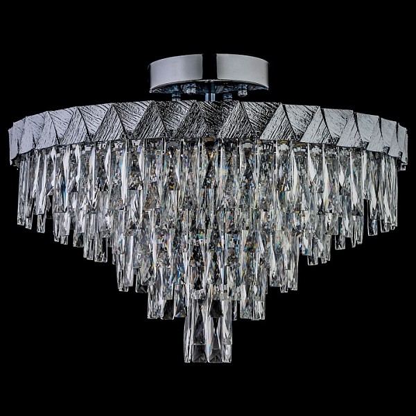 Люстра на штанге Arti Lampadari Vaglia никель арт. Vaglia E 1.5.60.100 N