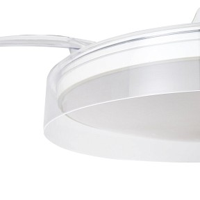 Светильник с вентилятором Mantra GLASS FAN белый арт. 9527
