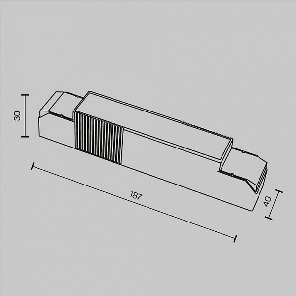 Блок питания Maytoni  белый арт. PSL-TR40-950-1200mA