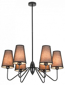 Люстра на штанге Lussole  черный арт. LSP-5043
