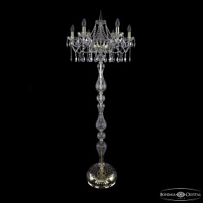 Торшер Bohemia Ivele Crystal 1413 золото арт. 1413T1/6/200-160 G