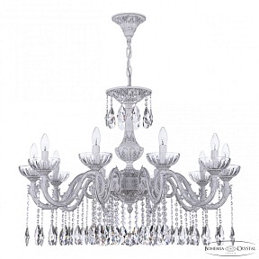 Подвесная люстра Bohemia Ivele Crystal AL7901 белый арт. AL79101/10/300 A WMN P Clear/M-1H