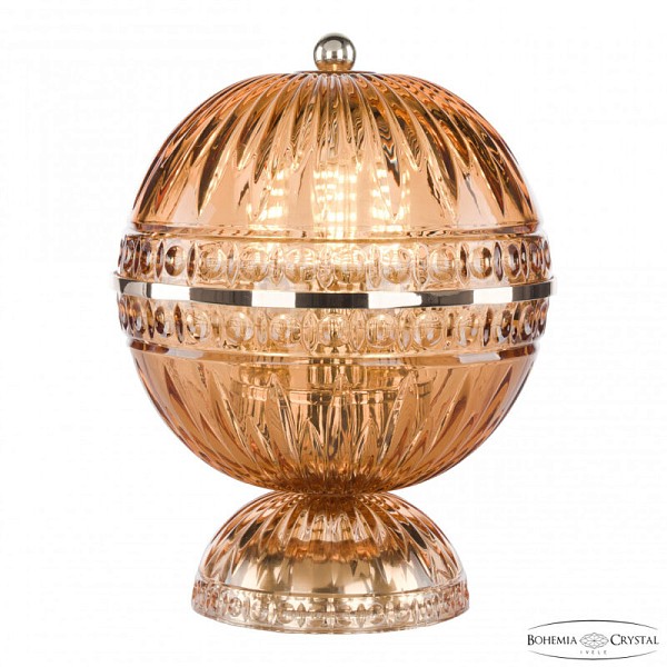Подвесная люстра Bohemia Ivele Crystal 5480 золото арт. 5480L/17 G Amber/M-1G