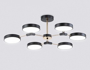 Люстра на штанге Ambrella Light FL золото арт. FL516334