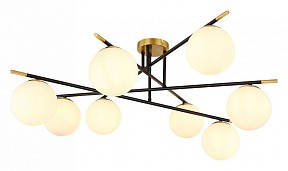 Потолочная люстра Arte Lamp Alcor черный арт. A2224PL-8BK