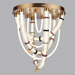 Потолочная люстра Odeon Light COLLIER латунь арт. 5455/80CL