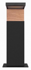 Наземный светильник Loft it Oak черный арт. 100001/400