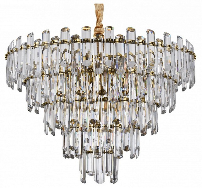 Подвесная люстра Divinare Rosie желтый арт. 3511/17 LM-16