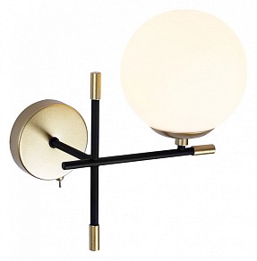 Бра Arte Lamp Arkab черный арт. A2225AP-1BK