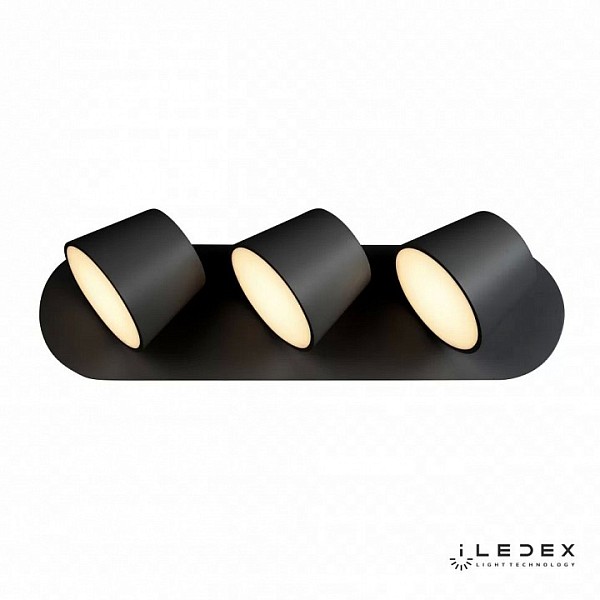 Бра iLedex Flexin черный арт. W1118-3AS BK