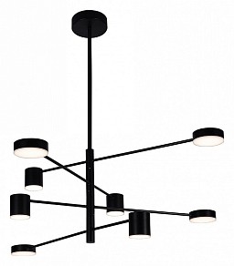 Люстра на штанге Kink Light Мекли черный арт. 07650-8D,19(4000K)