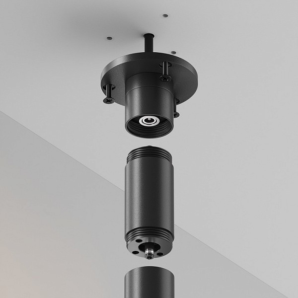 Заглушка для треков Maytoni Technical  черный арт. CA023BI-P-B