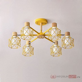 Люстра на штанге Imperiumloft Corf Yellow желтый арт. CORF-B01
