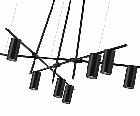 Люстра на штанге Kink Light Рия черный арт. 07621-9,19