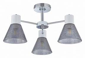 Люстра на штанге Arte Milano Napoli-322408 белый арт. 322408/3 CR+WH