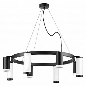 Подвесная люстра Lightstar Rullo черный арт. LR01837486476