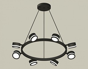 Подвесная люстра Ambrella Light XB черный арт. XB9198200