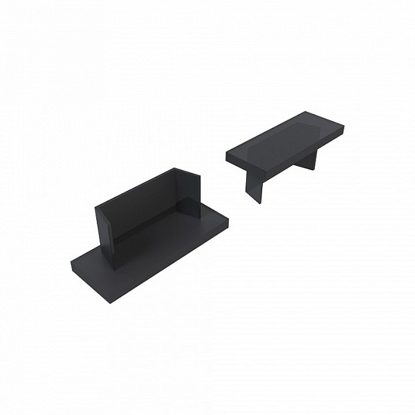 Профиль Apeyron Electrics  черный арт. 08-01-ЧБ