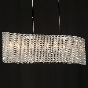 Подвесная люстра Newport 10900 никель арт. 10911/S