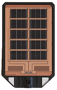 Консольный светильник Arte Lamp Avior черный арт. A9100AL-1BK