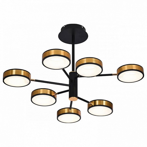 Люстра на штанге Imex Gavani черный арт. PLC-7049-850