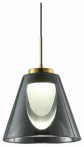 Подвесной светильник Freya Fume желтый арт. FR5399PL-L4BS