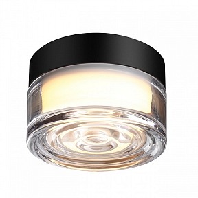 Накладной светильник Odeon Light RONDA черный арт. 7156/6CL