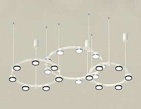Подвесная люстра Ambrella Light XR белый арт. XR92082100