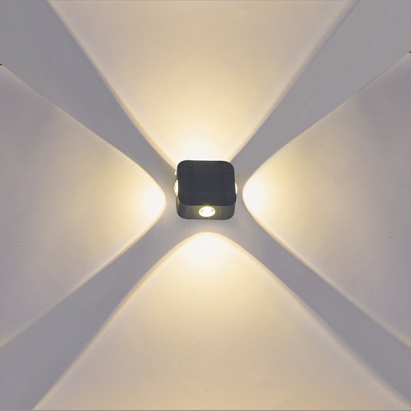 Накладной светильник Reluce  серый арт. 86007-9.2-004TL LED4*3W GY