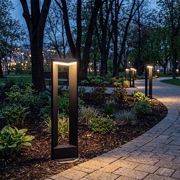 Наземный светильник Reluce  черный арт. 09980-0.7-001JH 0.6M LED12W BK RLOS