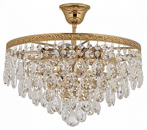 Люстра на штанге Arti Lampadari Castellana Gold золото арт. Castellana E 1.3.38.608 G