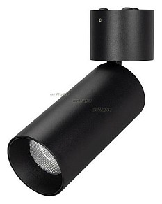 Светильник на штанге Arlight SP-POLO-SURFACE-FLAP-R65-8W Warm3000 (BK-BK, 40 deg) черный арт. 027530