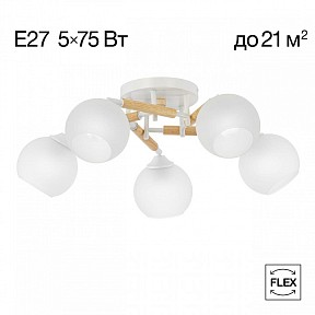 Потолочная люстра Citilux Tika белый арт. CL133150