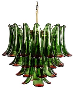 Подвесная люстра Loft it Lilou бронза арт. 10600/600 Green red