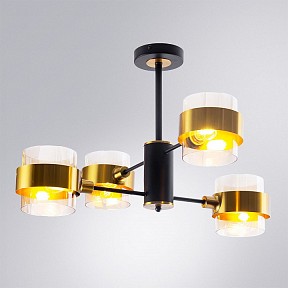 Люстра на штанге Arte Lamp Carlo черный арт. A8205SP-4BK