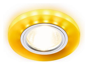Встраиваемый светильник Ambrella Light S хром арт. S214 WH/CH/YL