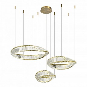 Подвесной светильник ST-Luce Ritorto желтый арт. SL6204.311.03