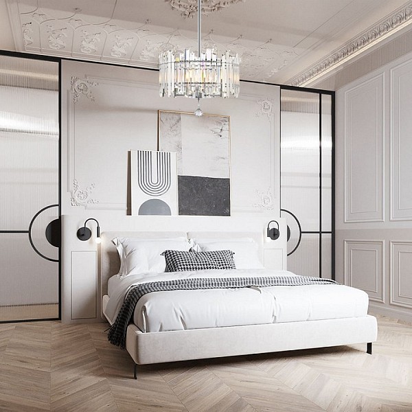 Светильник на штанге Arte Milano Sorrento-2409 хром арт. 372409/5/350/400 CR