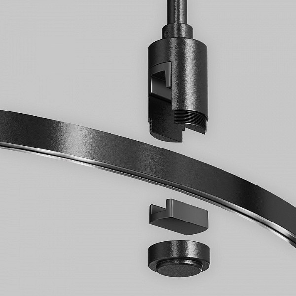 Трек Maytoni Busbar trunkings Flarity черный арт. TRX154-SR-D800-B