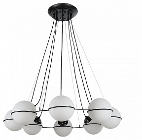 Подвесная люстра MyFar Julian черный арт. MR2291-8P