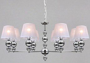 Подвесная люстра ILLUMICO  хром арт. IL0611-8PSQ-26 CR ELITE